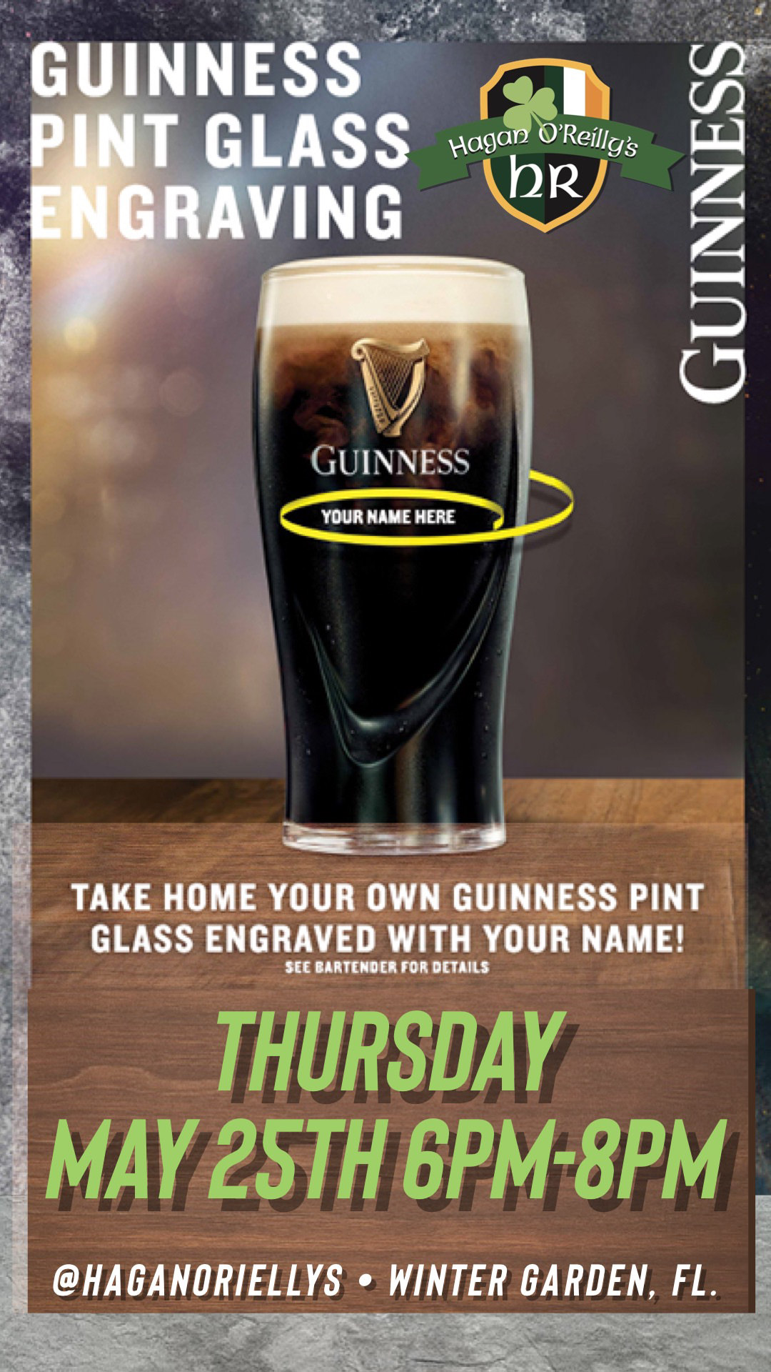 Guiness Engraving